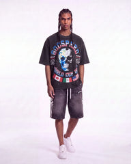 Godspeed Planet Futbol Tee Black