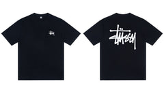 STUSSY Big Logo Black T-Shirt