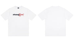 STUSSY Sport Logo T-Shirt – White