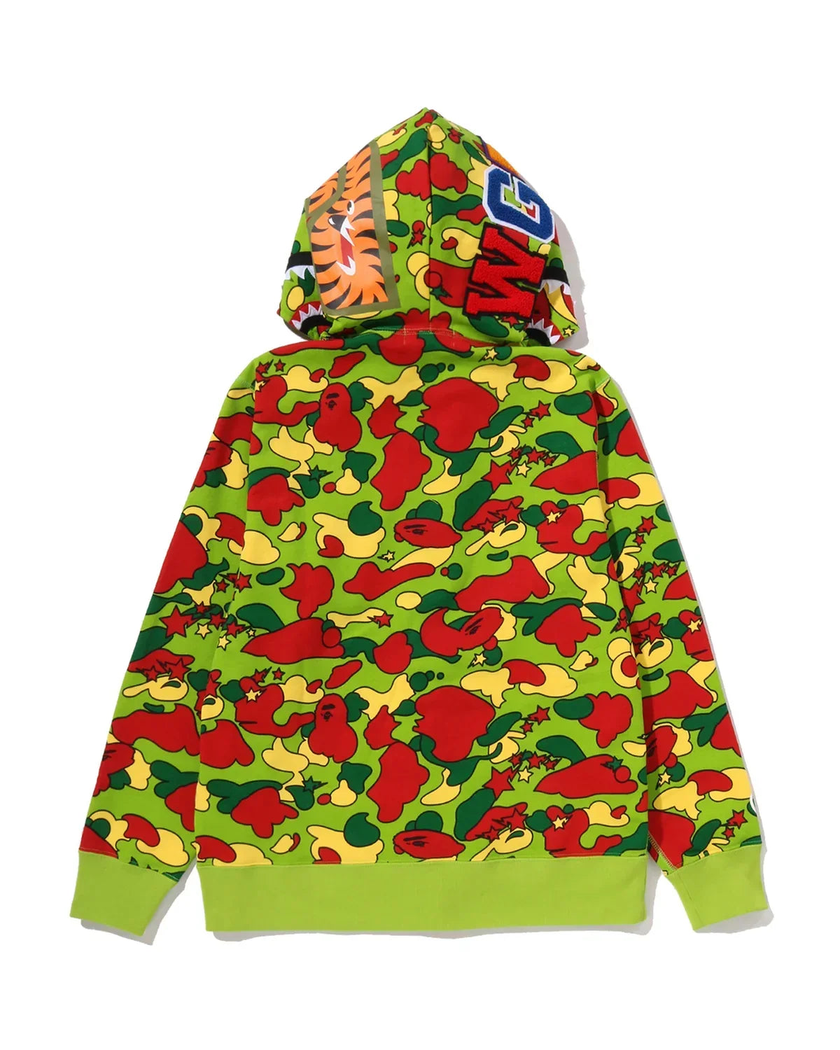 Bape Star Camo Shark Full Zip Hoodie