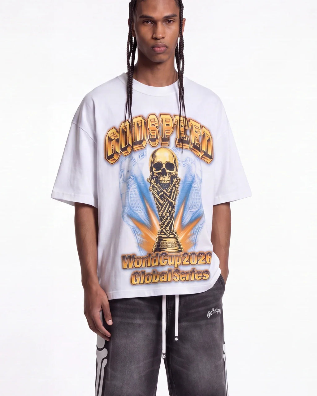 Godspeed '26 GSWC Trophy Tee White