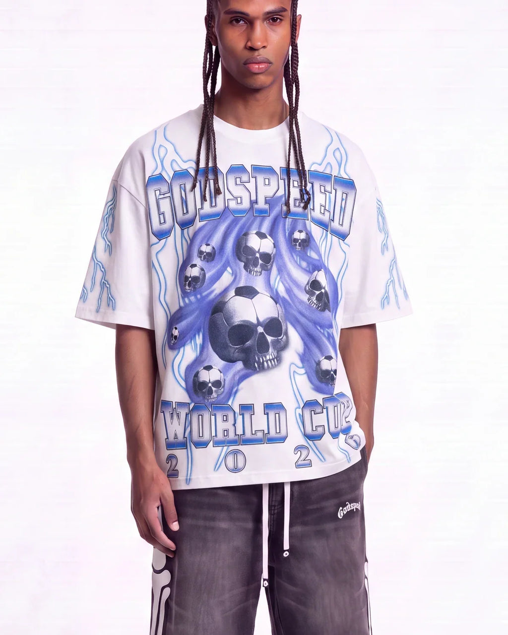 Godspeed '26 GSWC Voltage Tee White