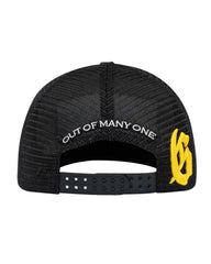 Godspeed E Pluribus Trucker Hat Black/White