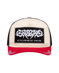 Godspeed E Pluribus Trucker Hat White/Red