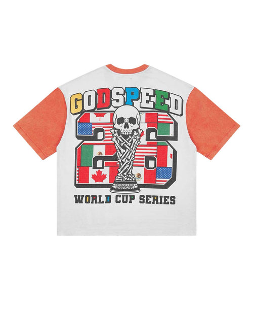 Godspeed '26 GSWC Vintage Tee White/Red