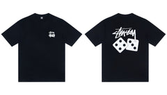 STUSSY Dice Logo Graphic T-Shirt
