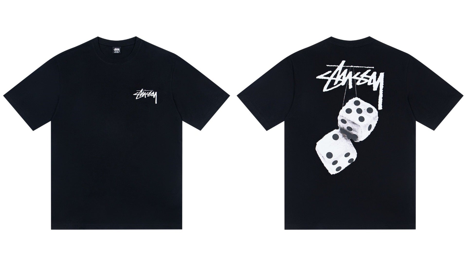 STUSSY Dice Graphic T-Shirt