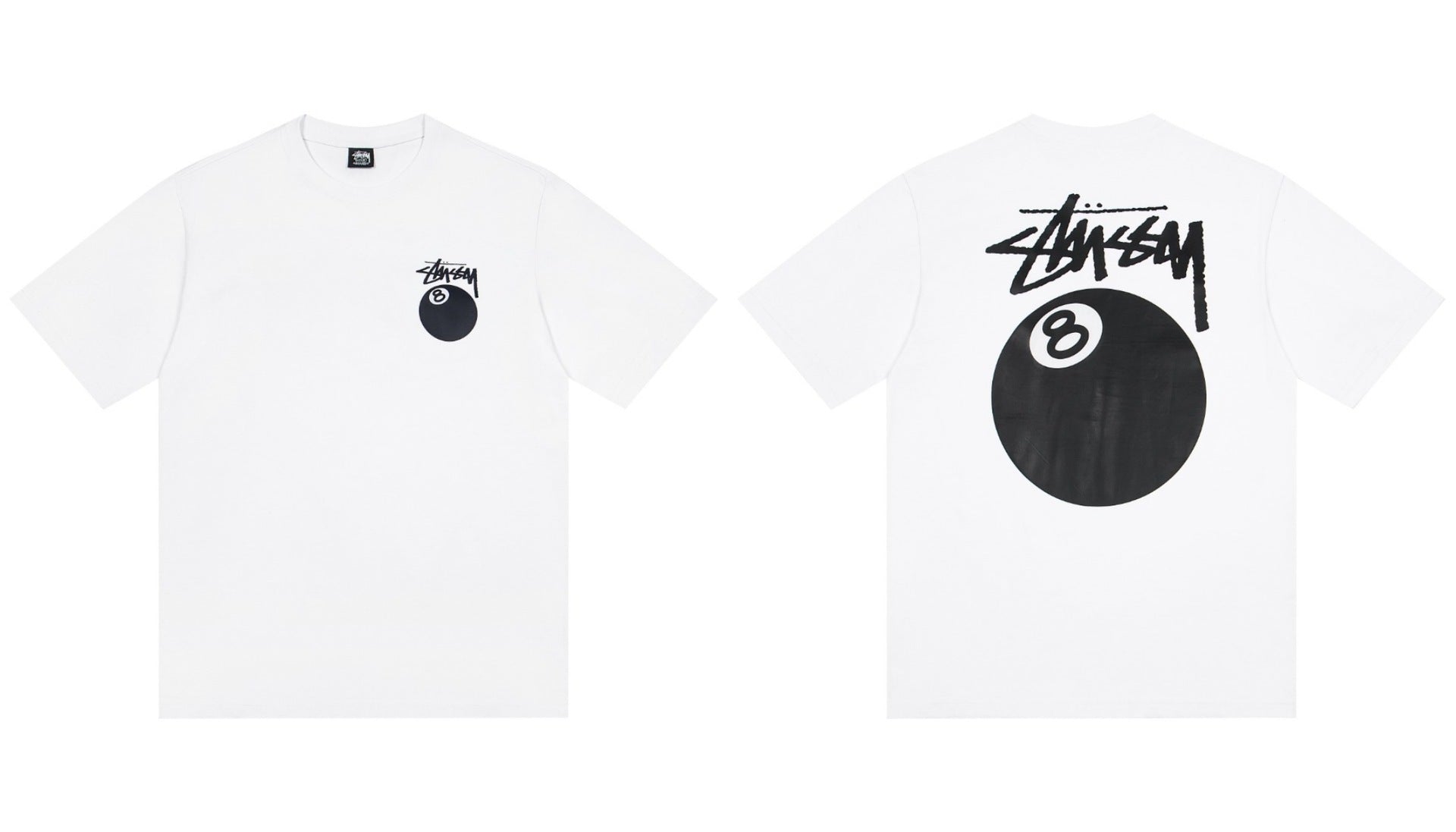 STUSSY 8 Ball Graphic T-Shirt