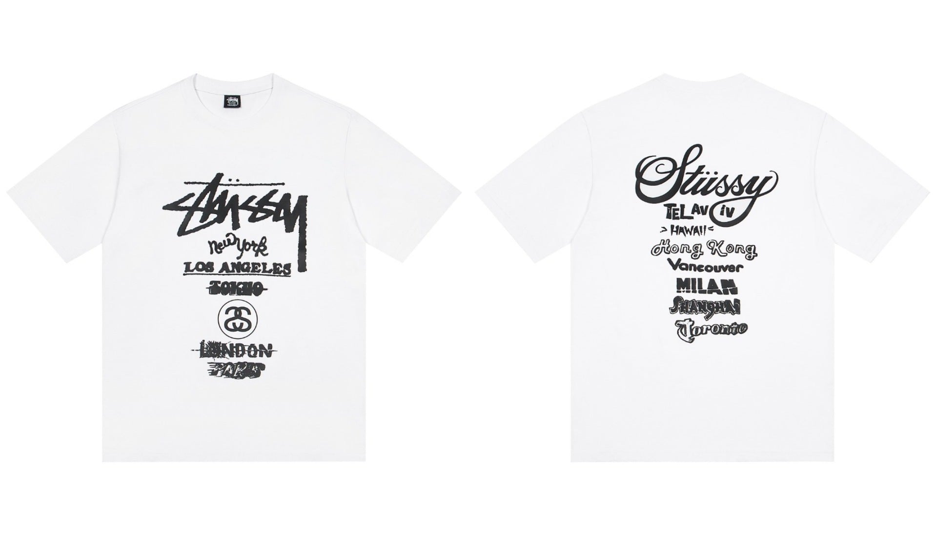 STUSSY World Tour Graphic T-Shirt