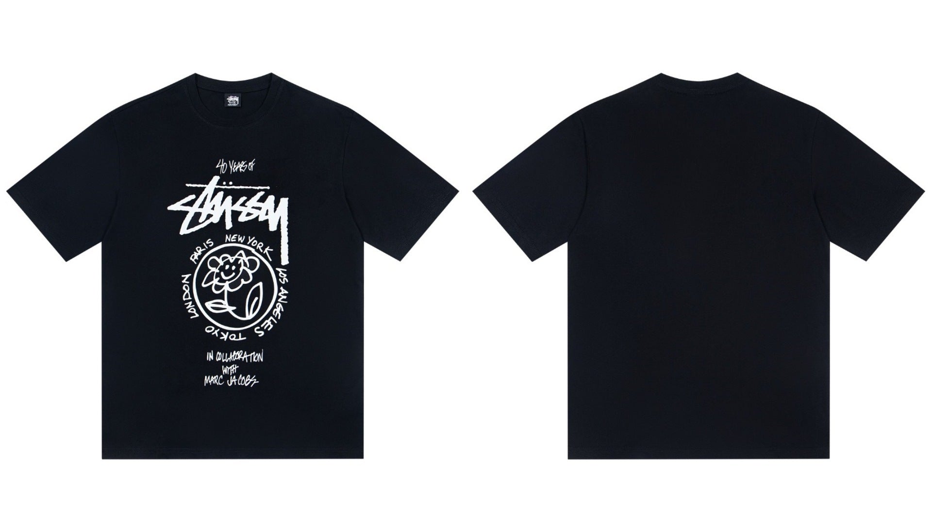 STUSSY City Graphic Logo T-Shirt