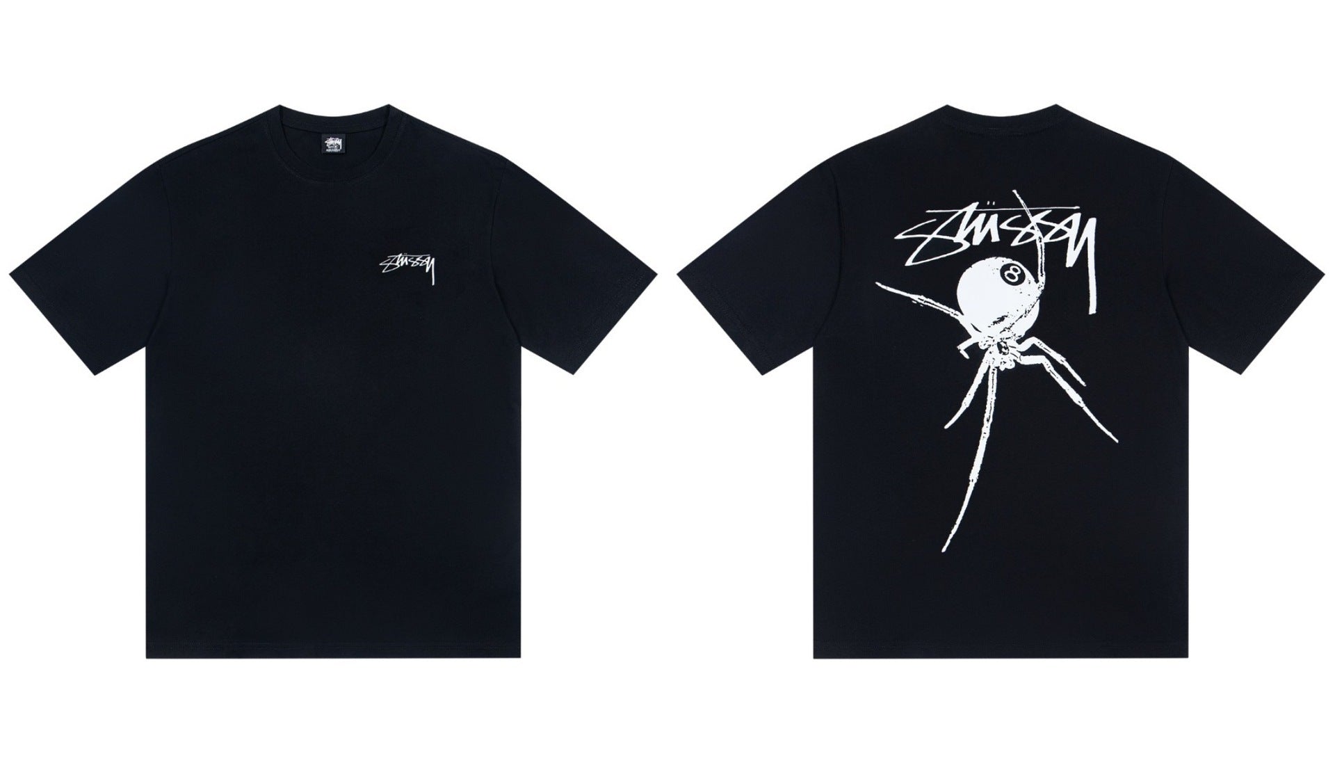 STUSSY Dice Graphic Logo T-Shirt