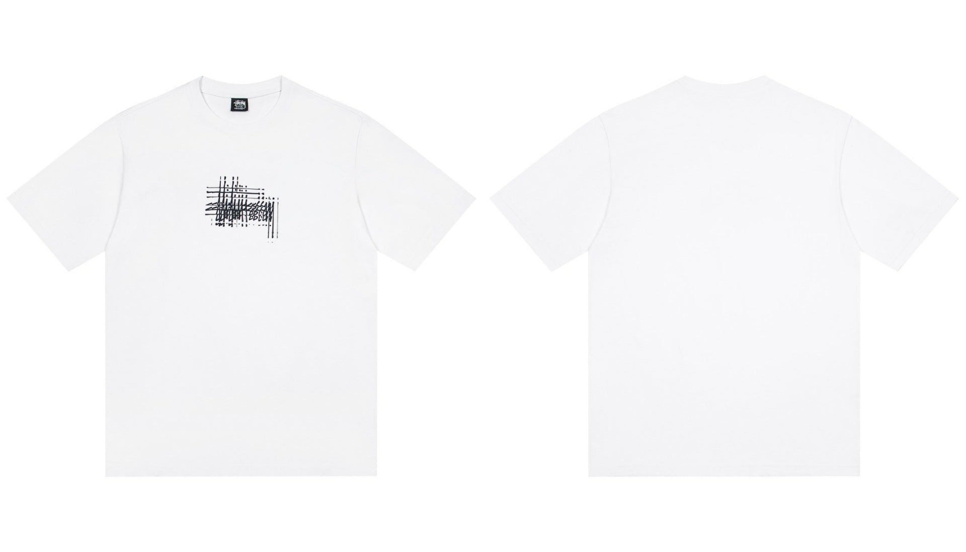 STUSSY Scribble Logo T-Shirt