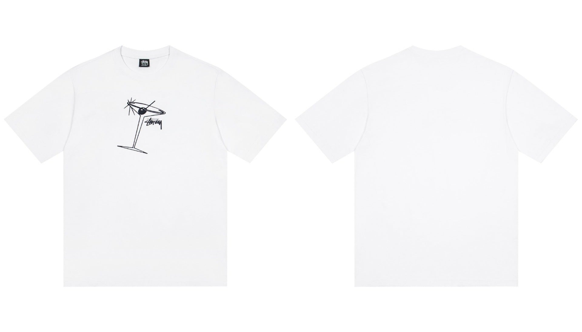 STUSSY Cocktail Graphic T-Shirt