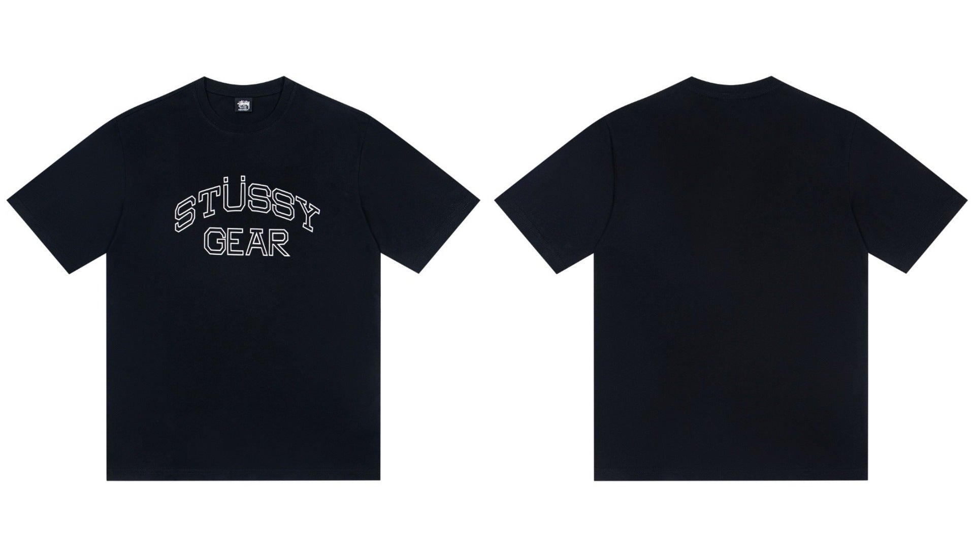 STUSSY Gear T-Shirt – Black