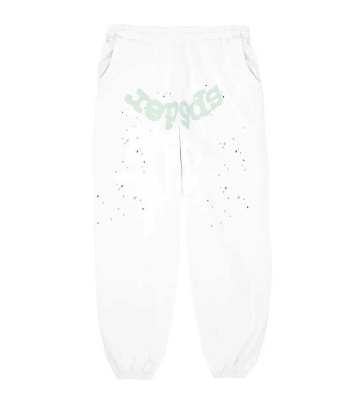 Sp5der OG Web Sweatpants Eggshell